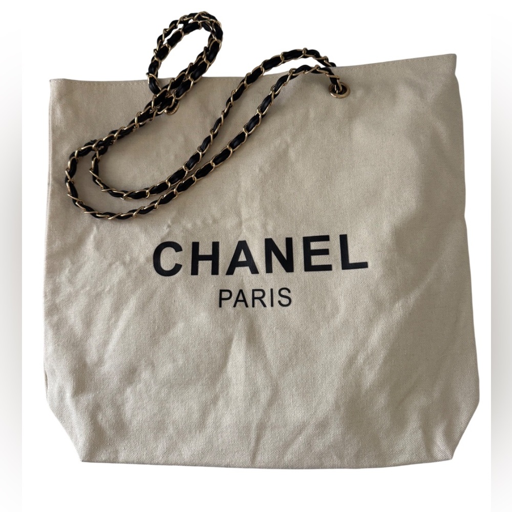 Chanel Beauty Novelty
New Unused, Chanel Paris Canvas Tote